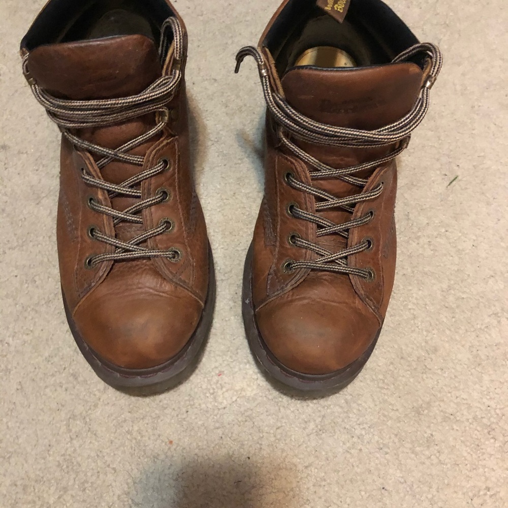 Dr.Martens Brown Leather Ankle boots